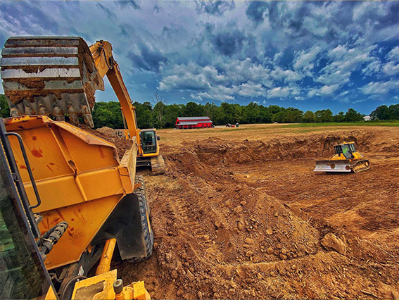 Excavation and grading project