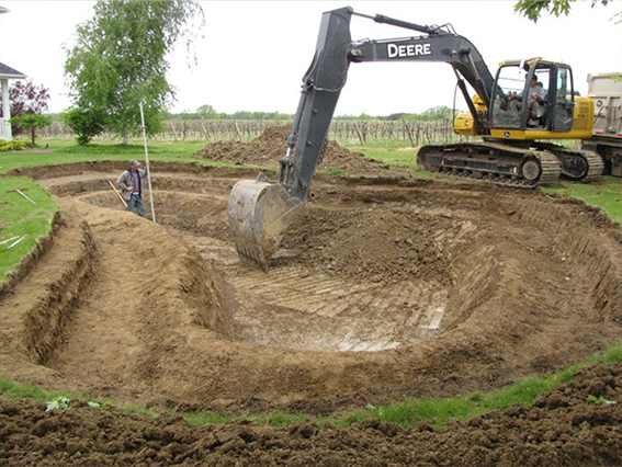 Excavation and grading project