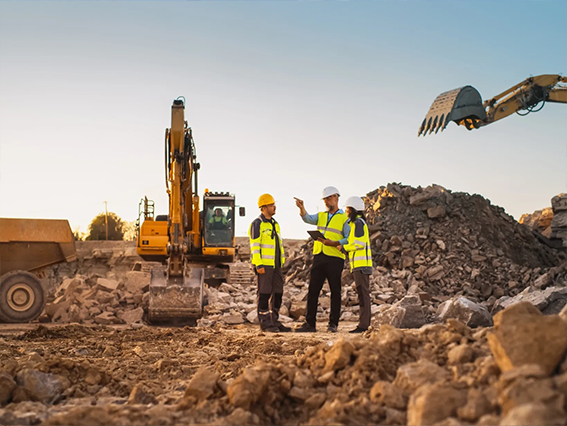 excavation project in Colorado