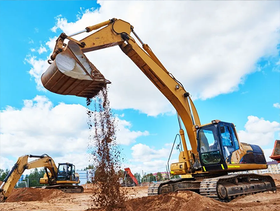 excavation project in Colorado