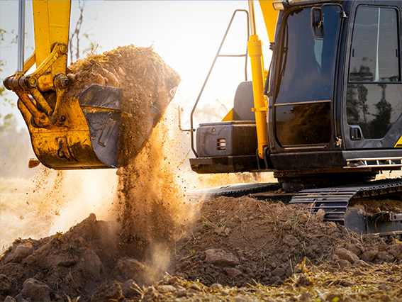 excavation project in Colorado