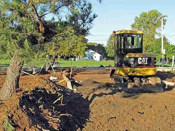 Excavation and grading project