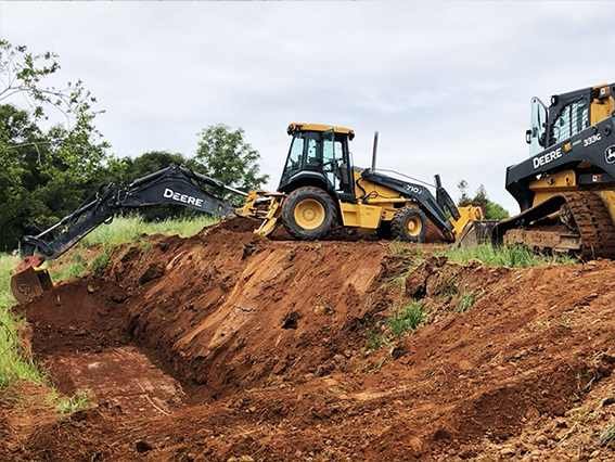 Excavation and grading project