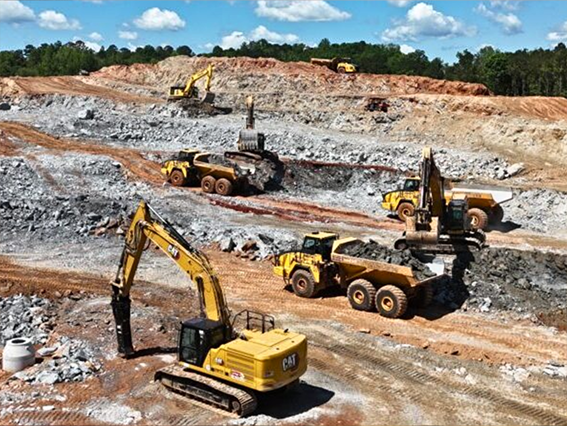 Excavation and grading project