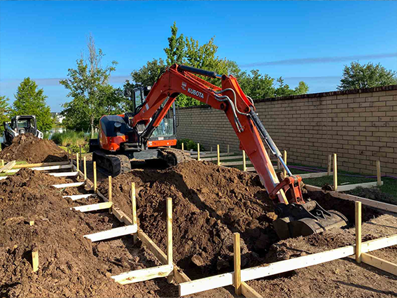 Excavation and grading project