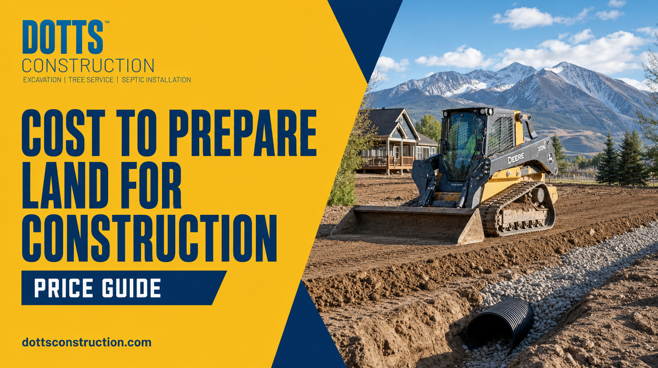 cost to prepare land for construction - Dotts Construction