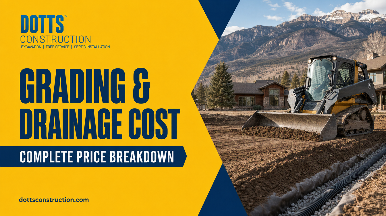 grading & drainage cost - Dotts Construction