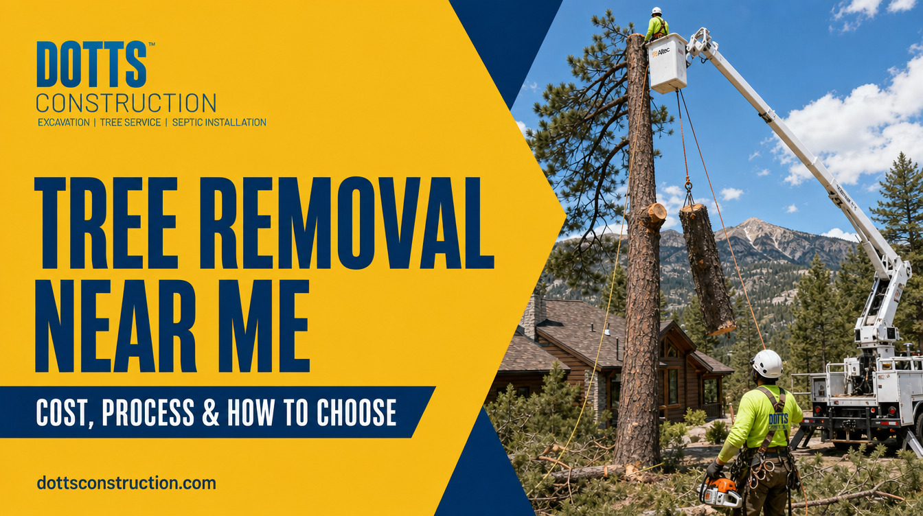 tree removal near me - Dotts Construction