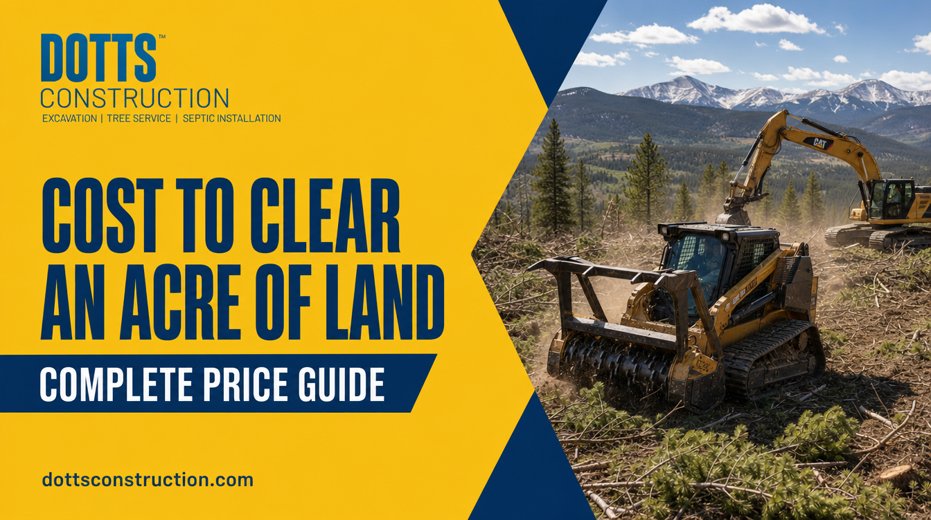 cost to clear an acre of land - Dotts Construction