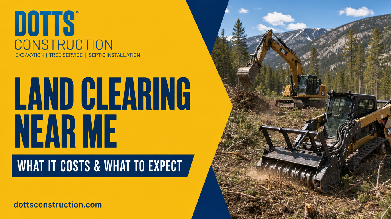 land clearing near me - Dotts Construction